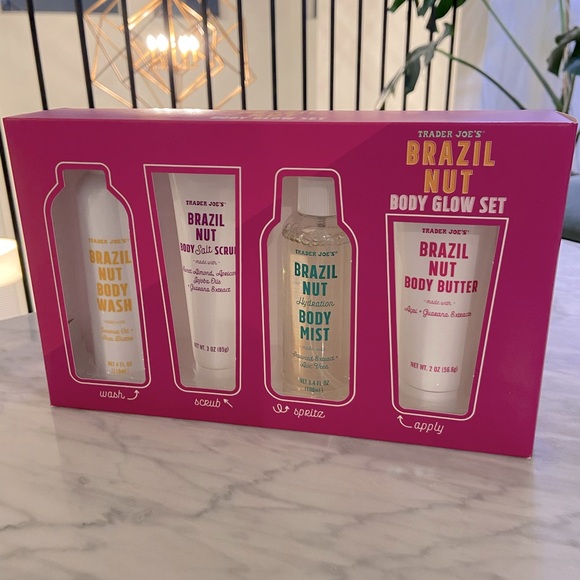Trader Joe’s Brazil Nut Body Glow Set - Picture 1 of 2